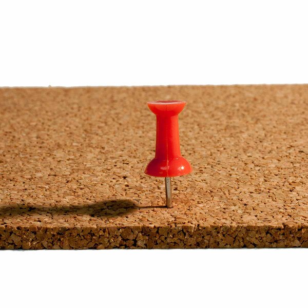5/32" Natural Tan Cork Roll With Tack Image